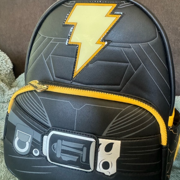 Loungefly Black Adam backpack with wallet BNWT - Picture 1 of 13